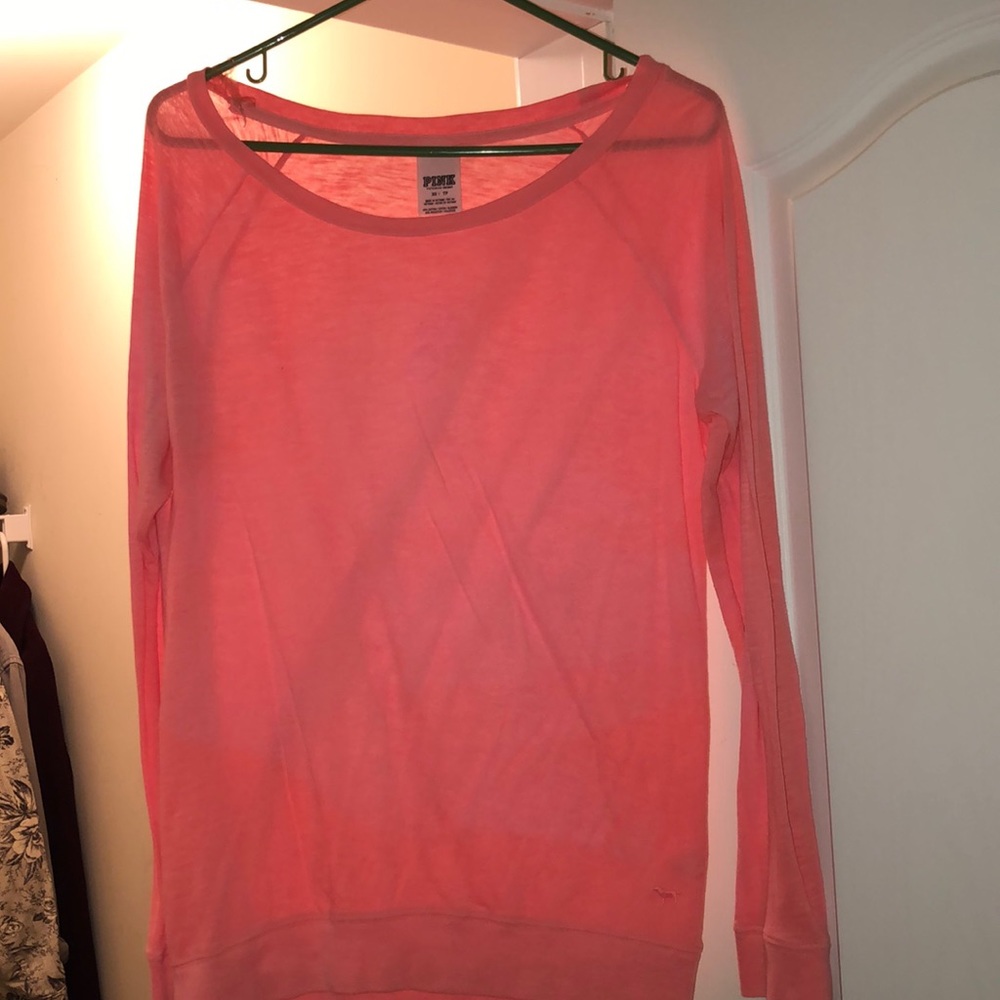 Victoria’s Secret pink shirt
